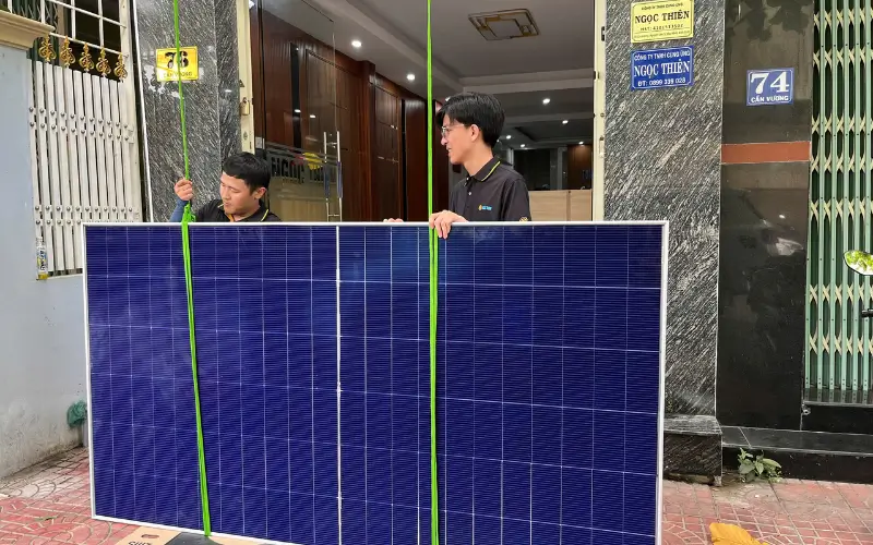 Thi công lắp đặt điện năng lượng mặt trời tại Bình Định uy tín