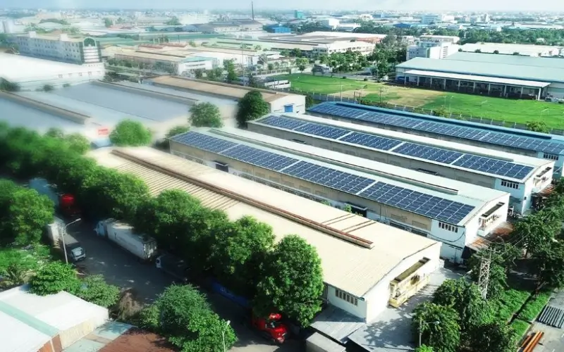 ĐIỆN MẶT TRỜI CHO
DOANH NGHIỆP