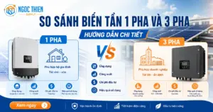 So sánh biến tần 1 pha và 3 pha: Hướng dẫn chi tiết