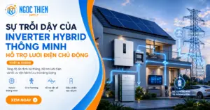 Inverter hybrid thông minh với 3 giải pháp quản lý nguồn