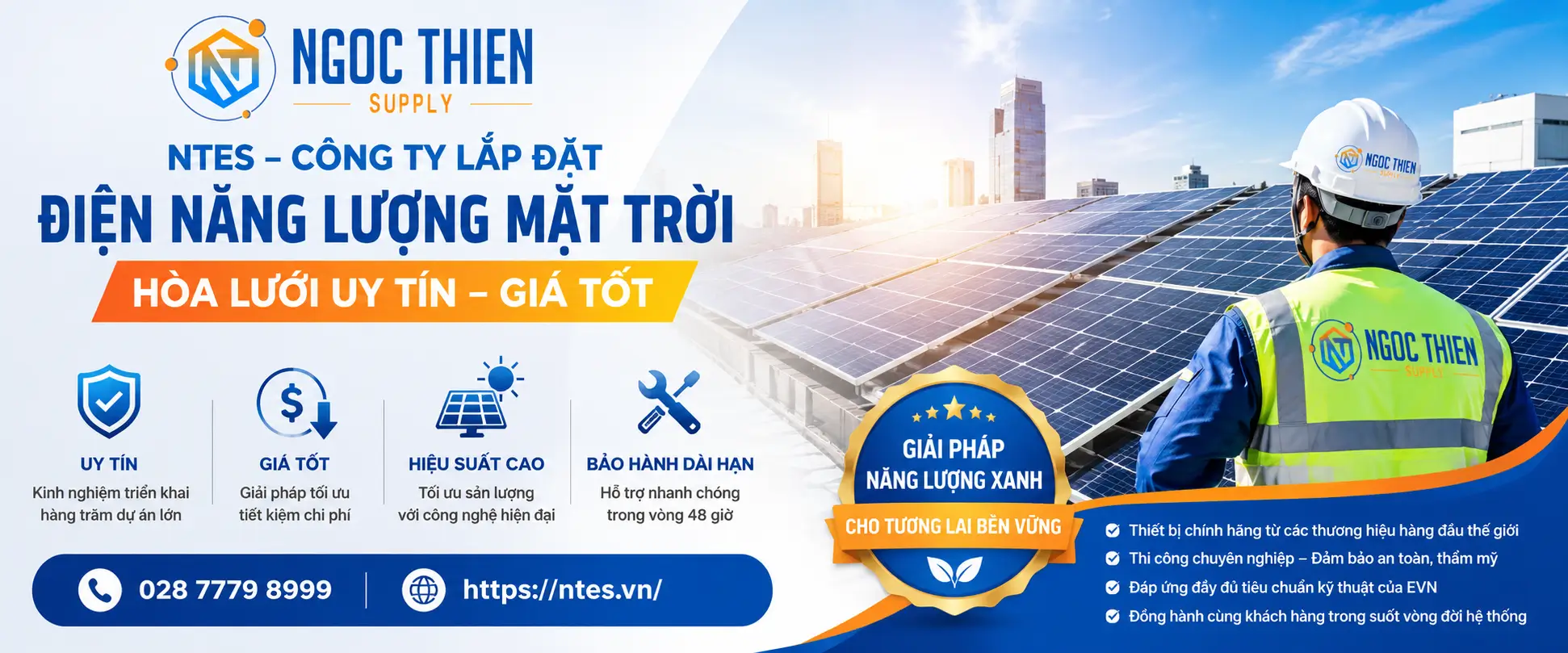 Tại sao chọn điện mặt trời NTES?