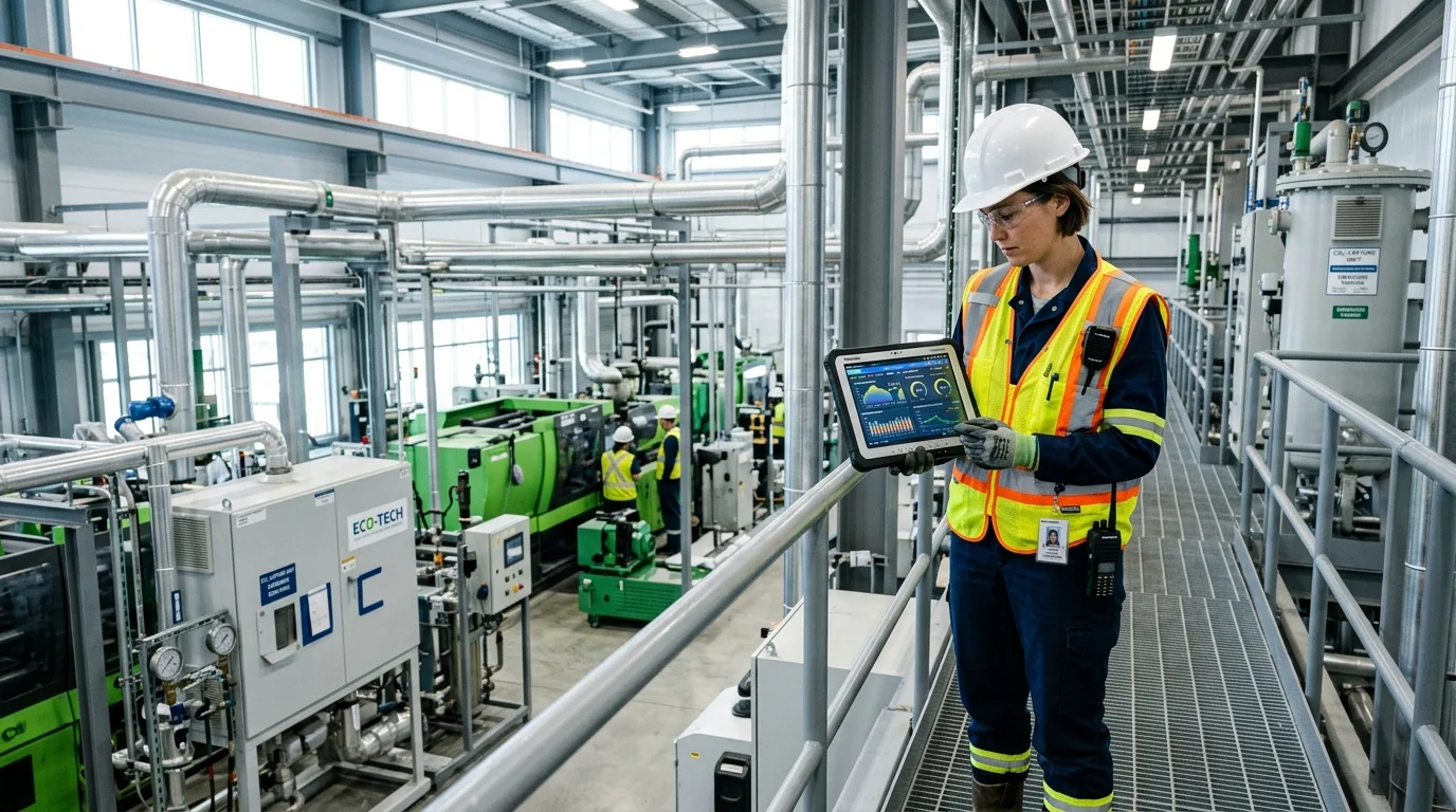 Giảm phát thải khí nhà kính trong sản xuất công nghiệp