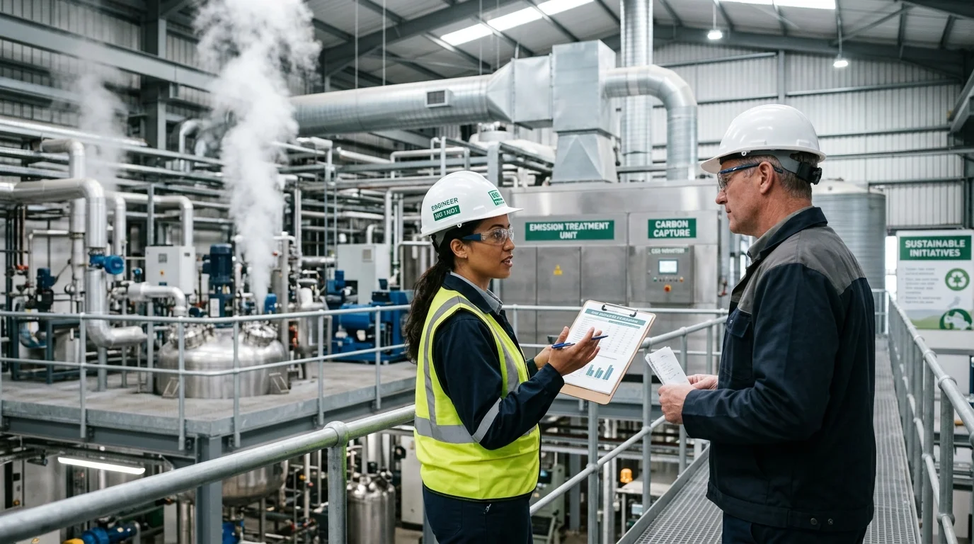 Báo cáo phát thải carbon cho doanh nghiệp sản xuất