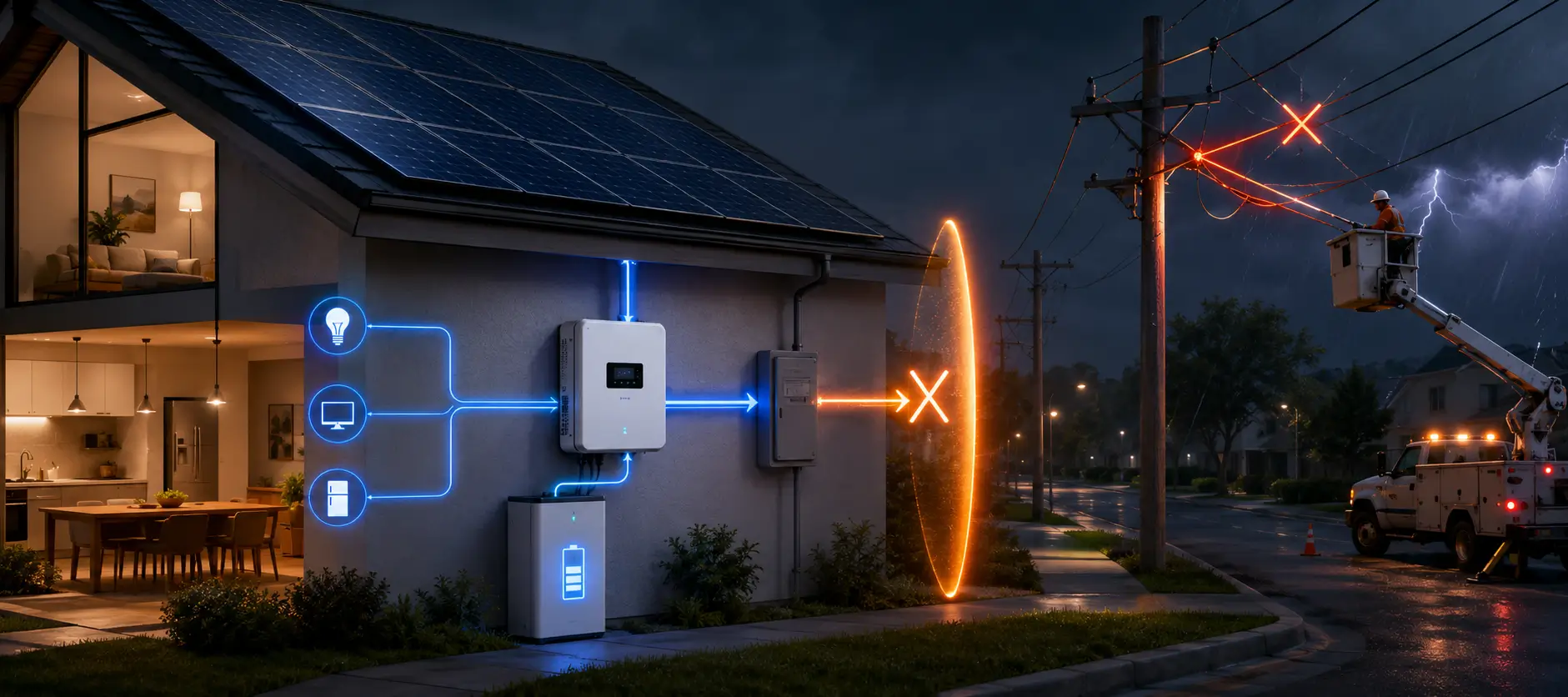 Khái niệm và sự cần thiết của công nghệ chống đảo lưới trong biến tần solar