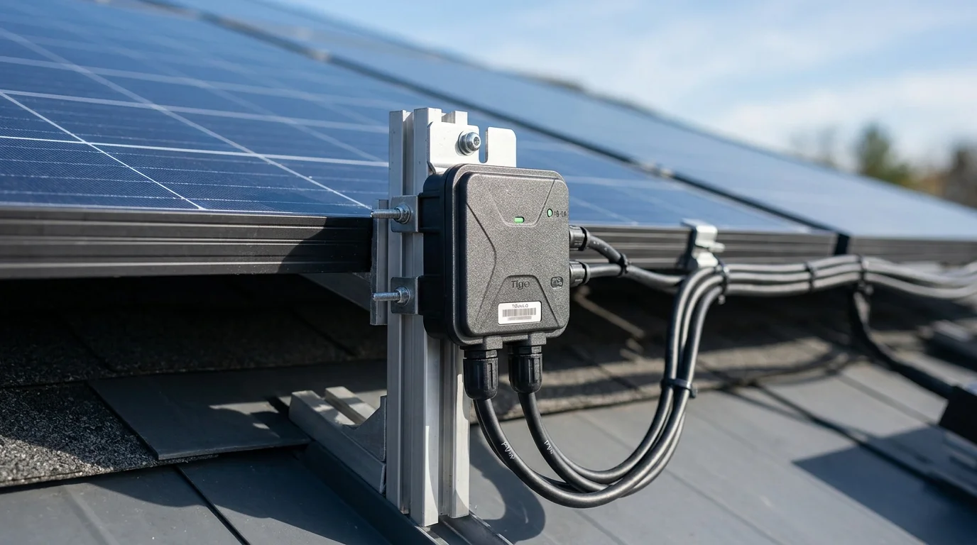 Lắp đặt bộ tối ưu hóa năng lượng smart pv trên hệ thống pin mặt trời mái nhà giúp tăng hiệu suất phát điện