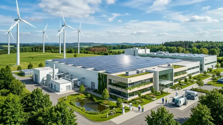 Giảm phát thải khí nhà kính và giải pháp solar cho nhà máy Ngọc Thiên