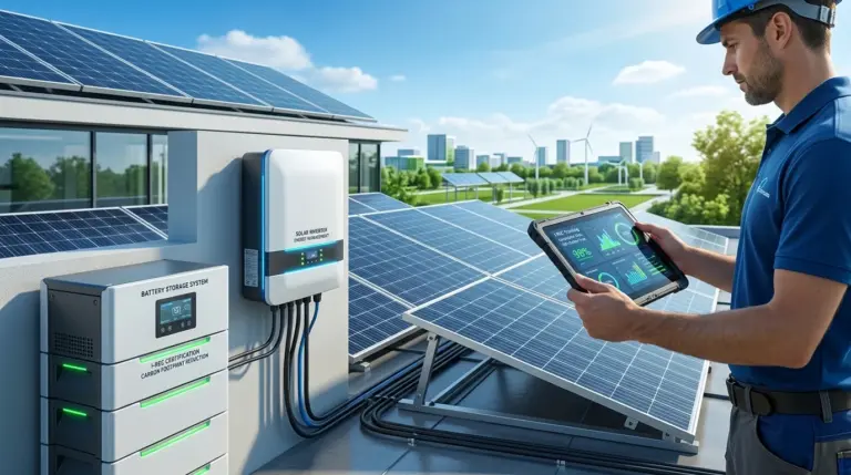 Đăng ký chứng chỉ giảm phát thải carbon I-REC cho dự án solar Ngọc Thiên