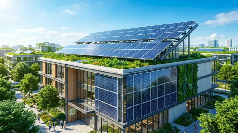 Chứng nhận công trình xanh LEED cho nhà máy lắp điện mặt trời Ngọc Thiên