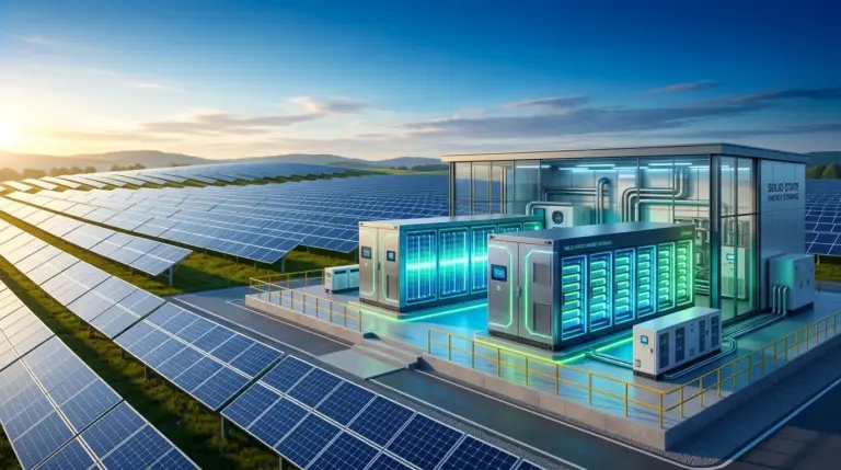 Hệ thống pin thể rắn trong lưu trữ năng lượng mặt trời thế hệ mới Ngọc Thiên