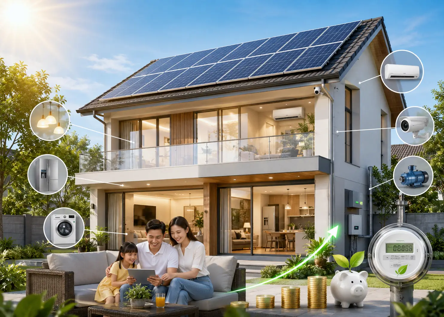 Hộ gia đình có hóa đơn điện cao
