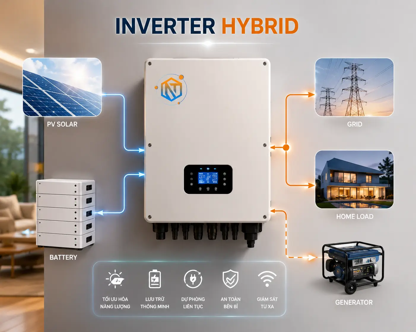 Inverter hybrid là gì?