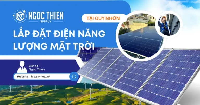 Lắp đặt điện năng lượng mặt trời tại Quy Nhơn uy tín