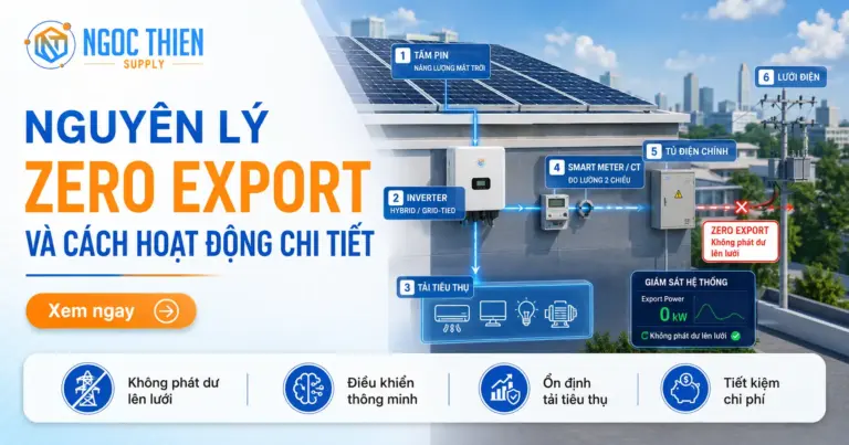 Nguyên lý Zero Export và cách hoạt động chi tiết