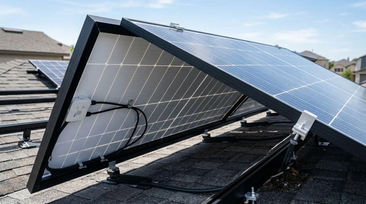 tấm pin mặt trời bifacial