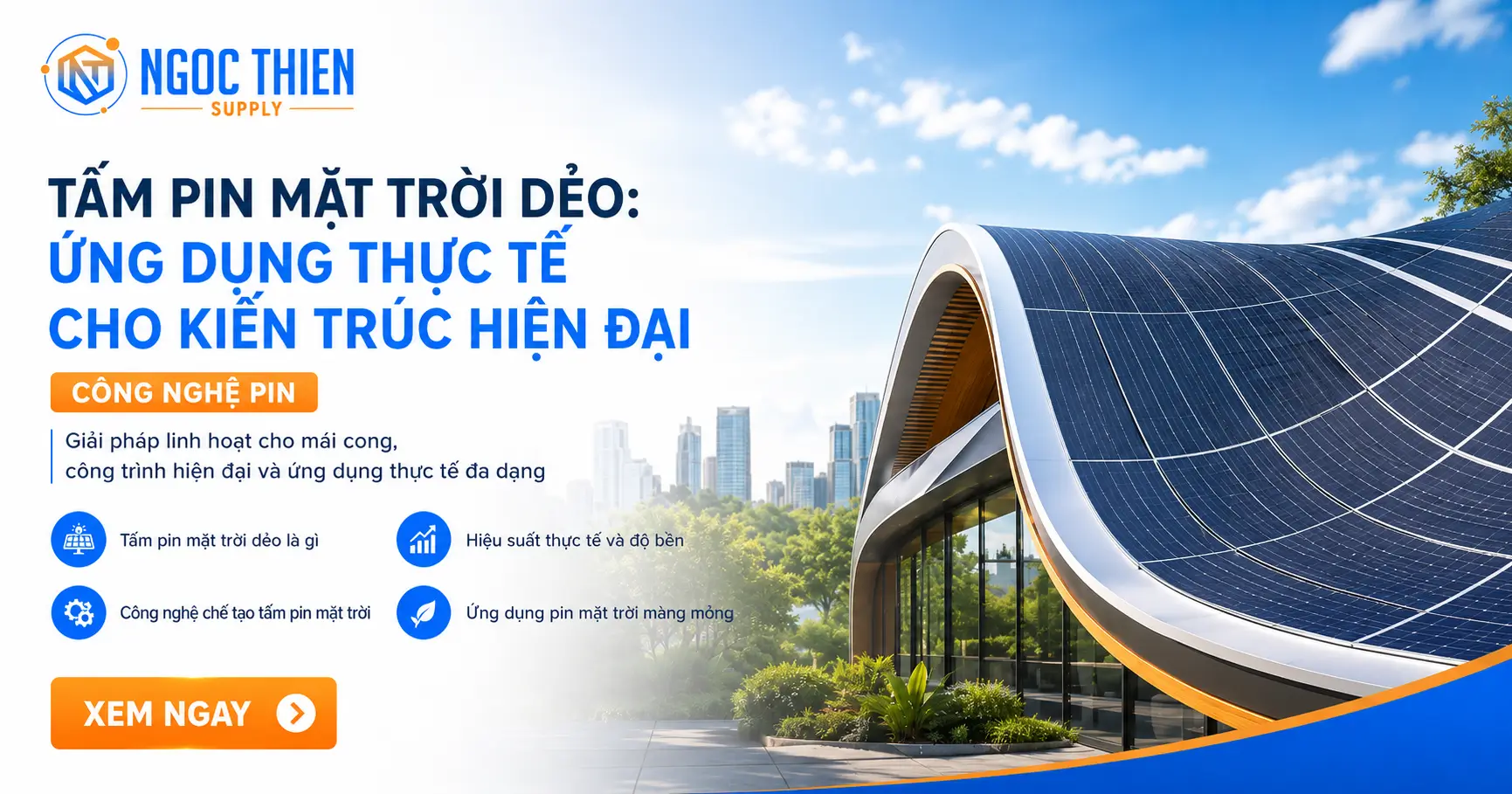 Tấm pin mặt trời dẻo và ứng dụng thực tế nổi bật