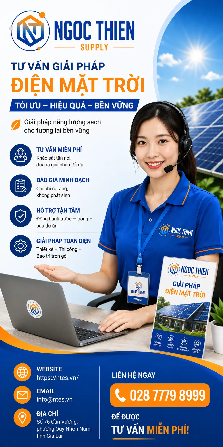 Đơn vị tư vấn hệ thống điện mặt trời