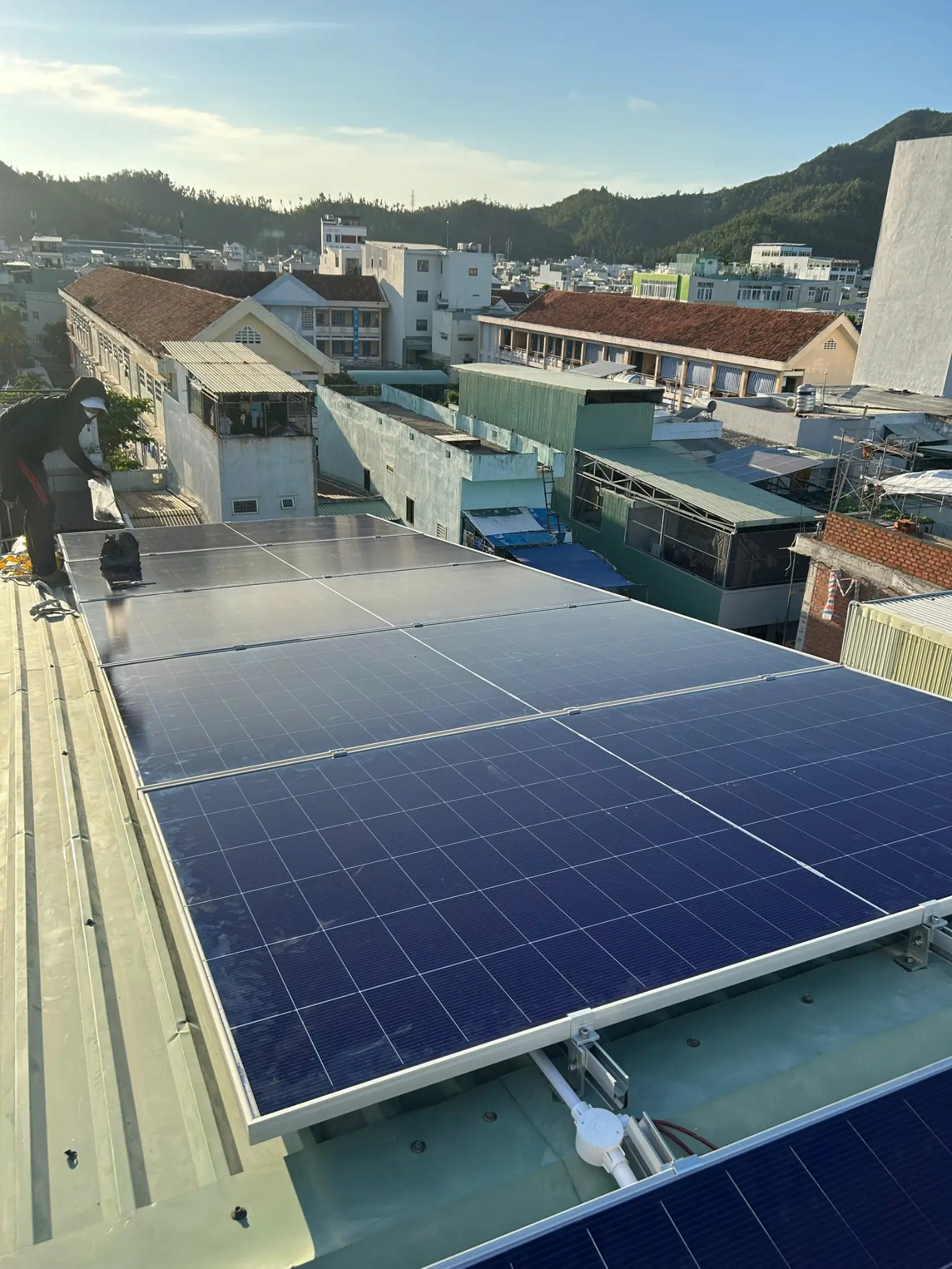 Thông tin dự án điện năng lượng mặt trời 7.2 kWp cho công ty TNHH Cung ứng Ngọc Thiên