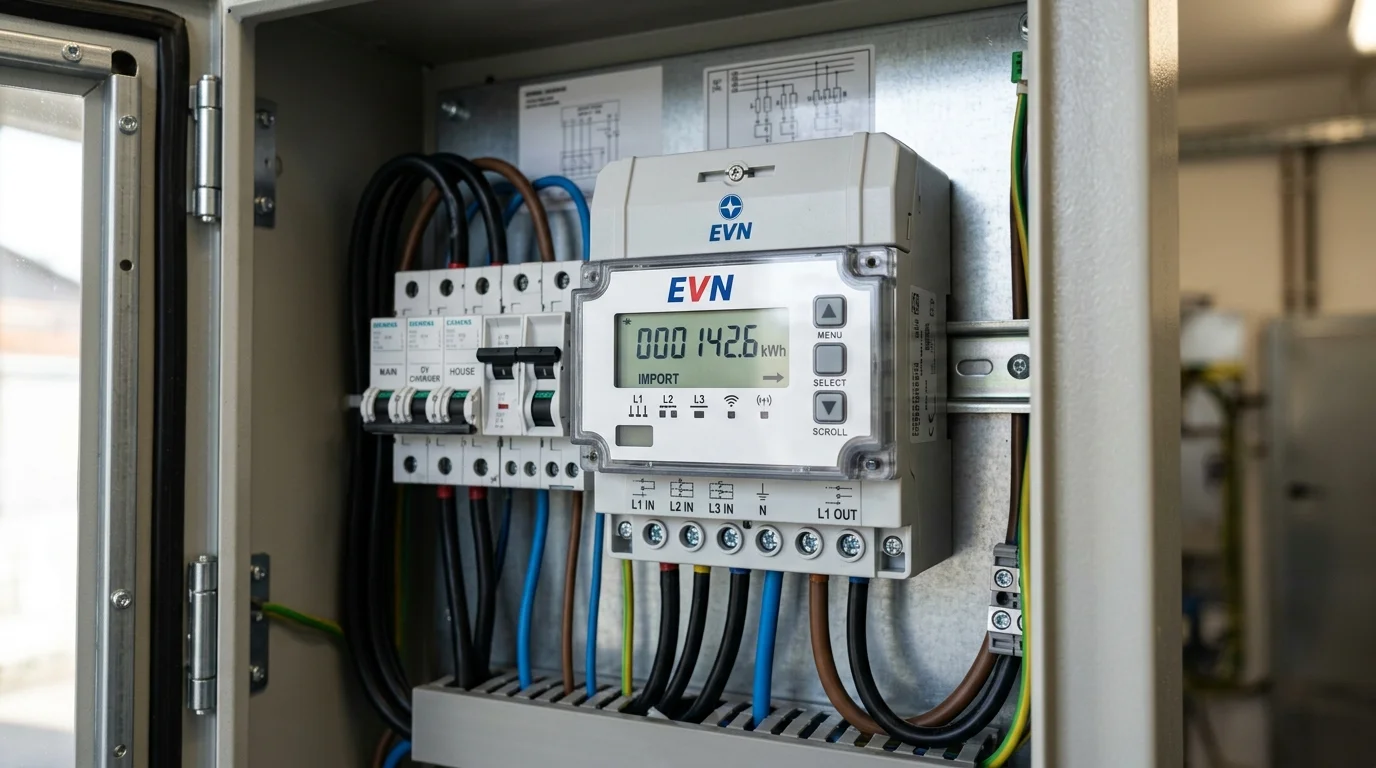 đọc hóa đơn tiền điện khi có solar