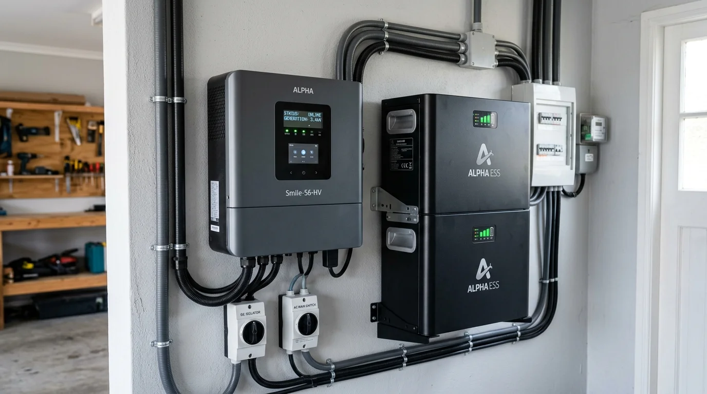 Hệ thống inverter hybrid và pin lưu trữ trong mô hình co-investment điện mặt trời
