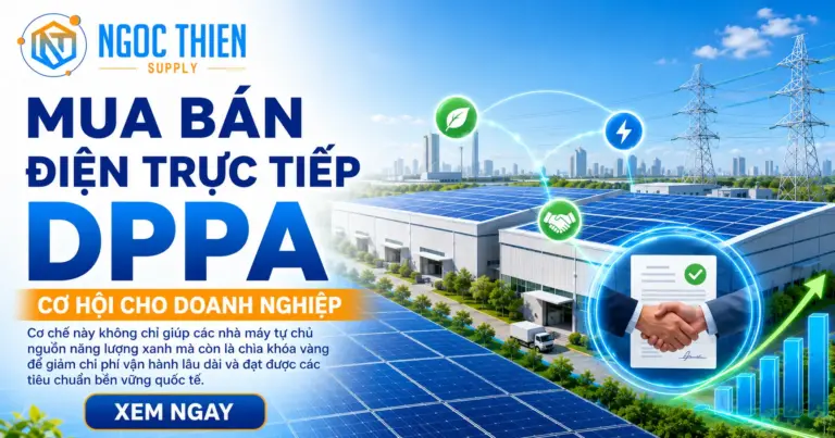Mua bán điện trực tiếp DPPA: Cơ hội cho doanh nghiệp