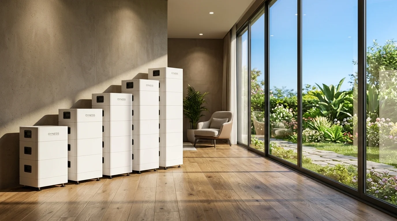 Hệ thống pin Dyness Tower xếp chồng điện áp cao thực tế