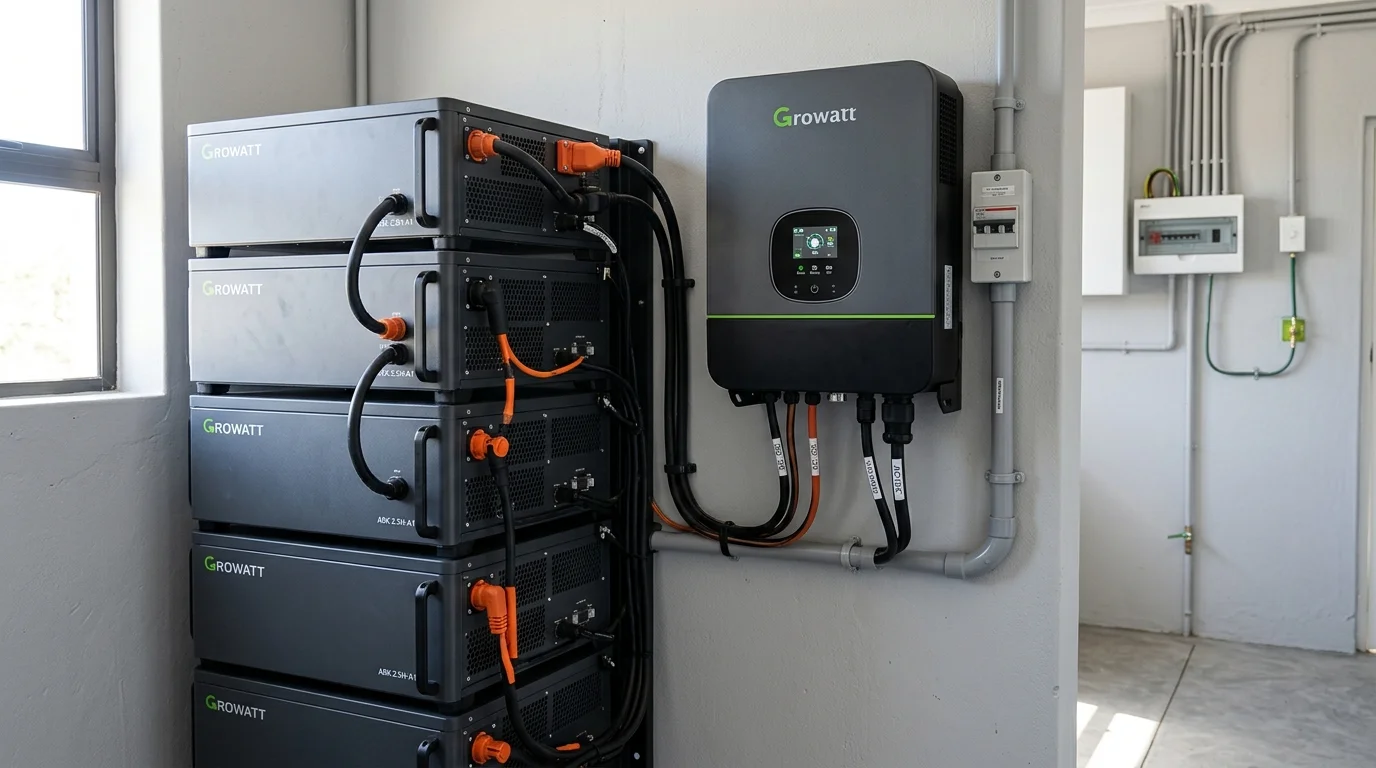 Pin lưu trữ điện áp cao Growatt ARK-XH lắp đặt đồng bộ