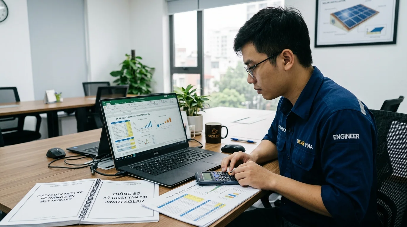 tính thời gian hoàn vốn điện mặt trời