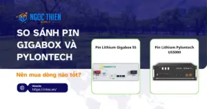 So sánh pin Gigabox và Pylontech: Nên mua dòng nào tốt?