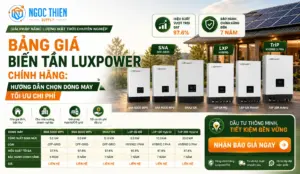 Giá biến tần Luxpower: Hướng dẫn cách chọn đúng dòng máy