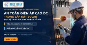 An toàn điện áp cao DC: Quy chuẩn lắp đặt hệ thống solar