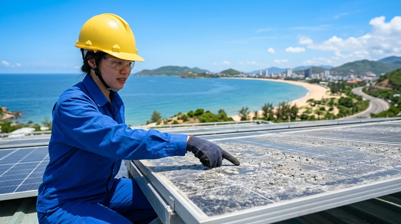 bảo trì solar tại quy nhơn
