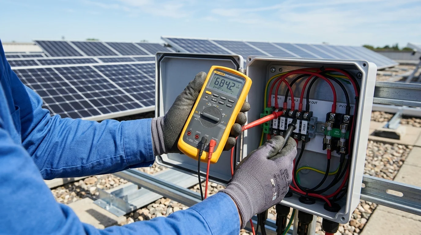 đo hiệu suất pin solar định kỳ