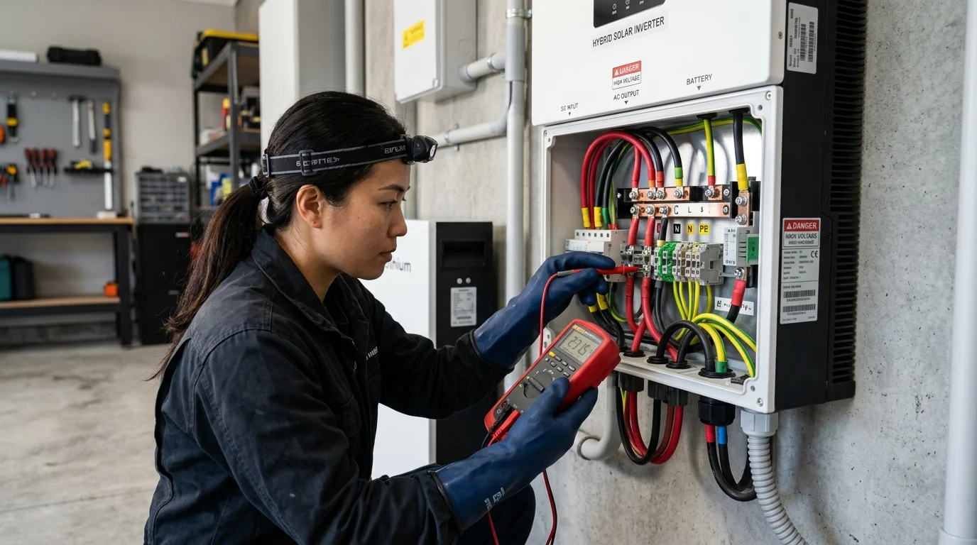 vận hành và bảo trì điện mặt trời