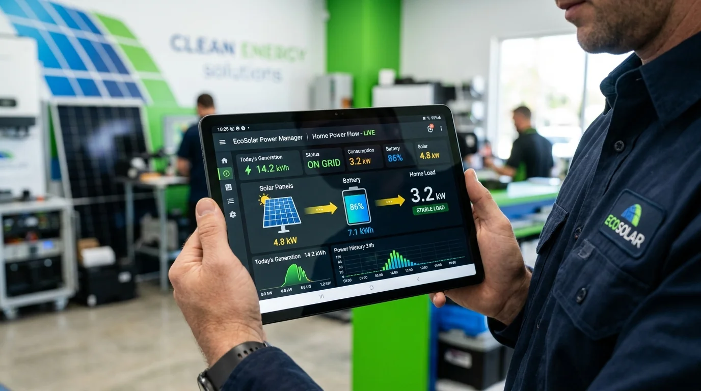 giám sát hiệu suất biến tần Luxpower 5kw