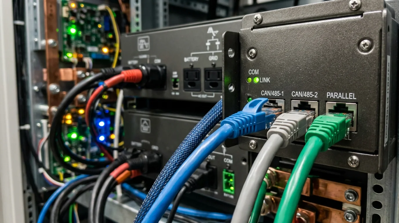 Cáp truyền thông kết nối các cổng parallel của biến tần Luxpower
