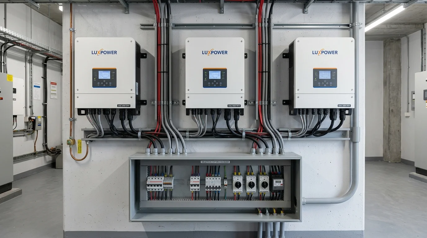 ghép song song inverter Luxpower SNA PRO