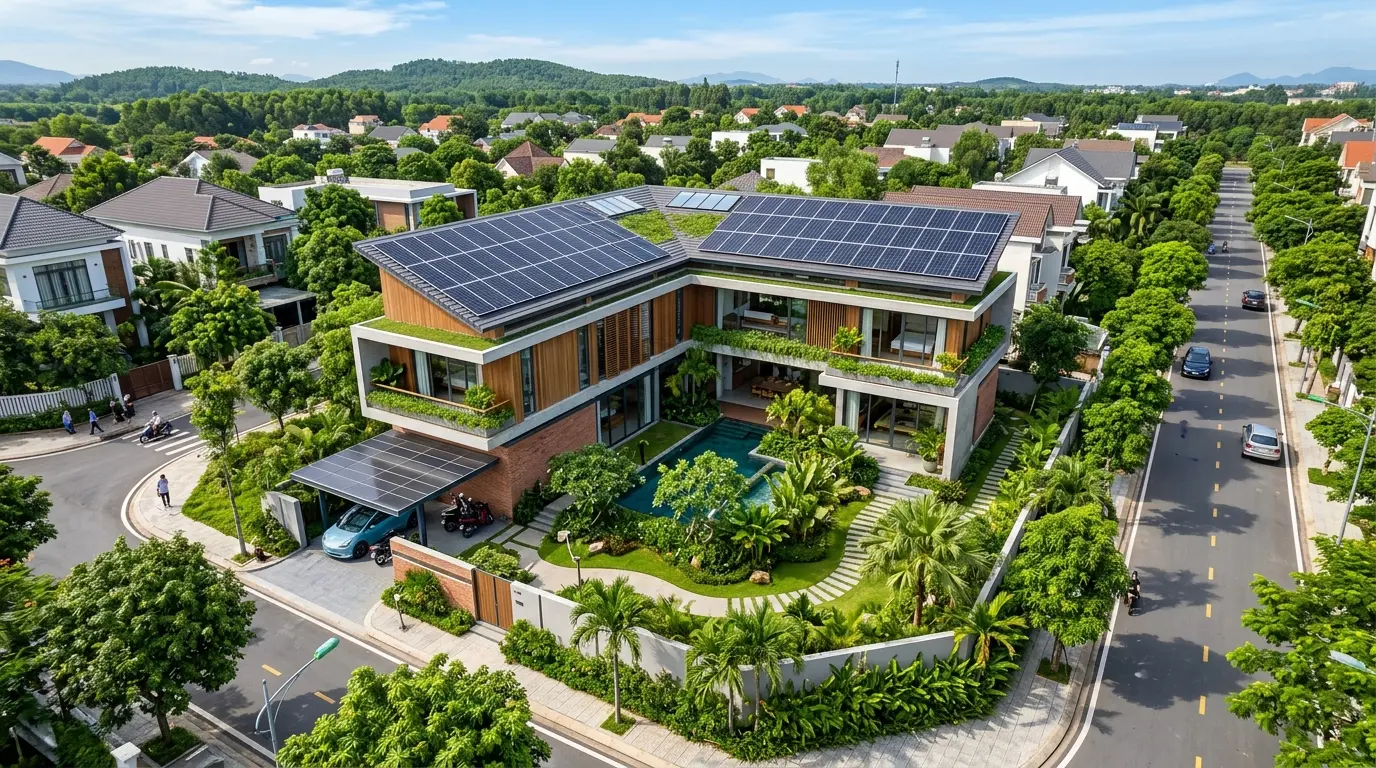 thiết kế solar gia đình