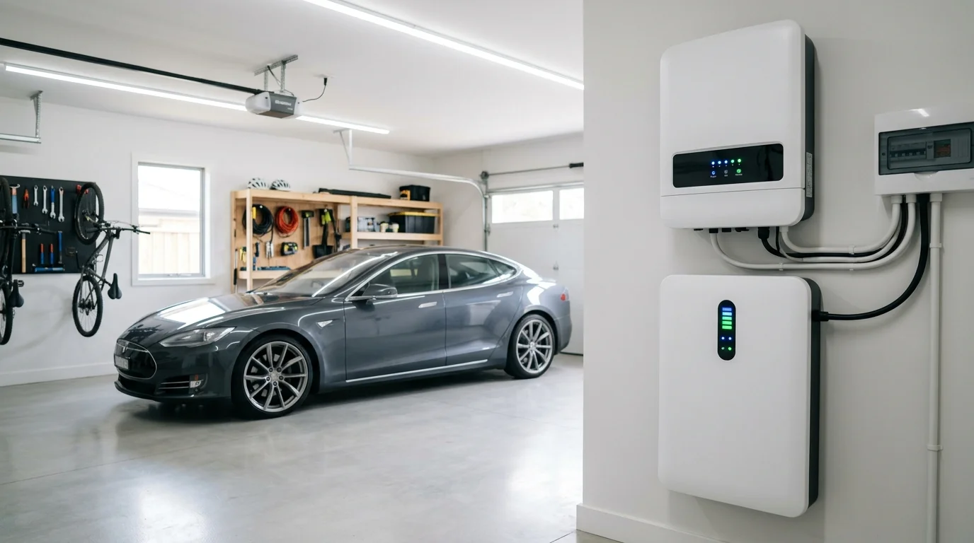 Biến tần hybrid và pin lưu trữ lithium cho hệ thống điện mặt trời 5kw