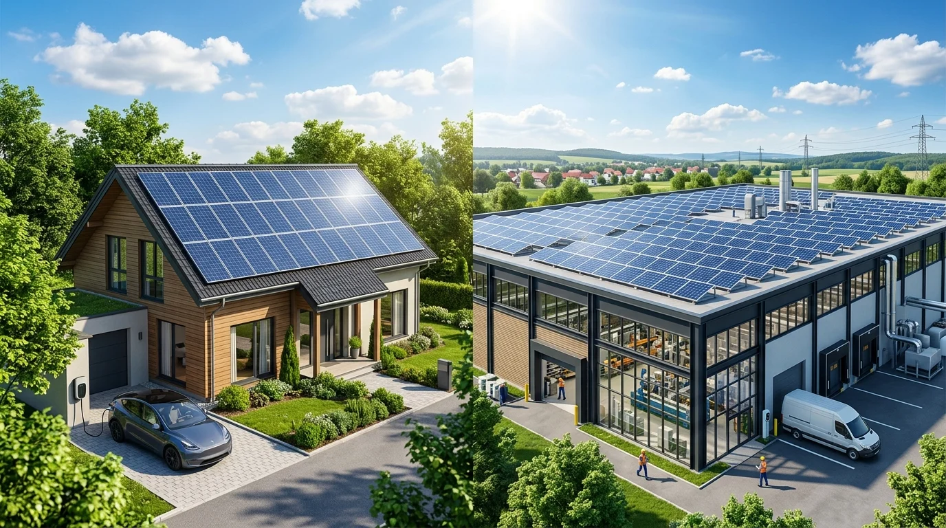 diện tích lắp điện mặt trời