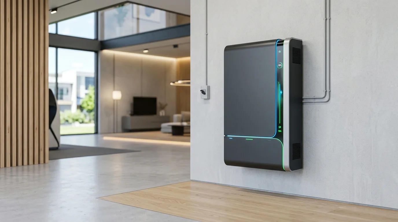hệ thống lưu trữ Luxpower Genova thiết kế all in one sang trọng hiện đại