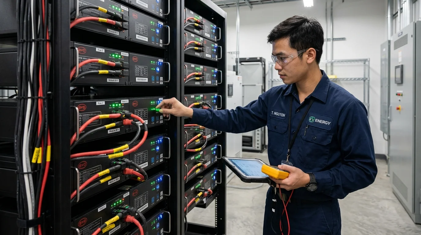 hiệu suất sạc xả pin lithium