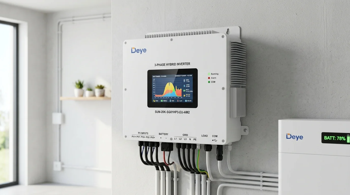 đánh giá inverter deye 12kw 3 pha