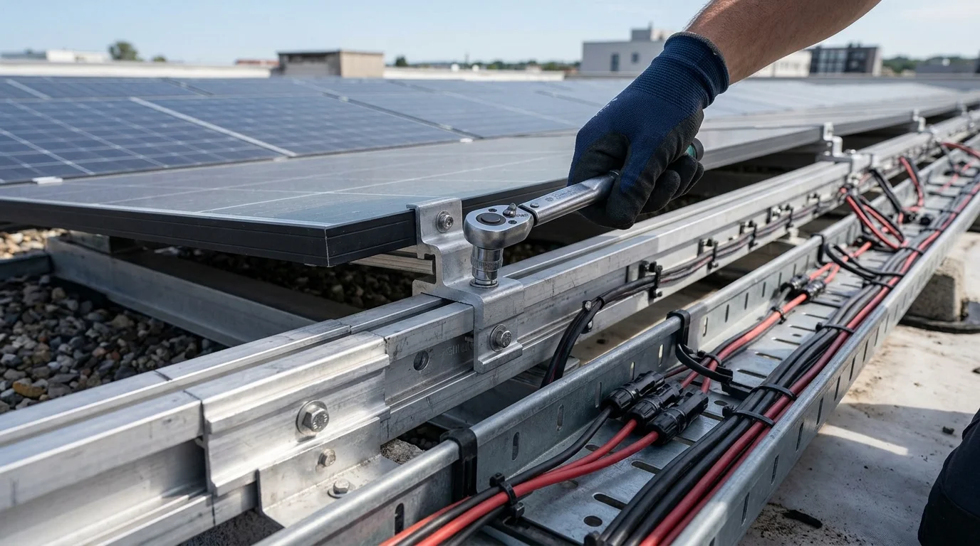 bảo trì hệ thống solar
