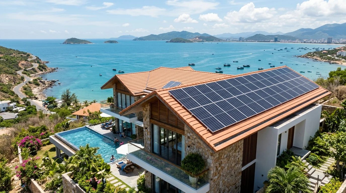 lắp điện mặt trời tại Quy Nhơn