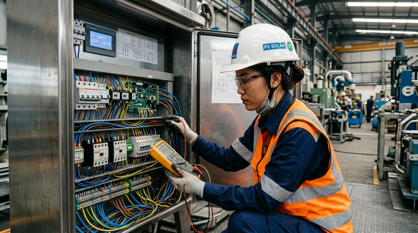 bảo trì solar Quy Nhơn