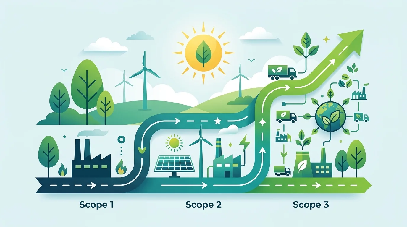 Giải pháp chuyển đổi nhà máy sản xuất net zero hiện đại