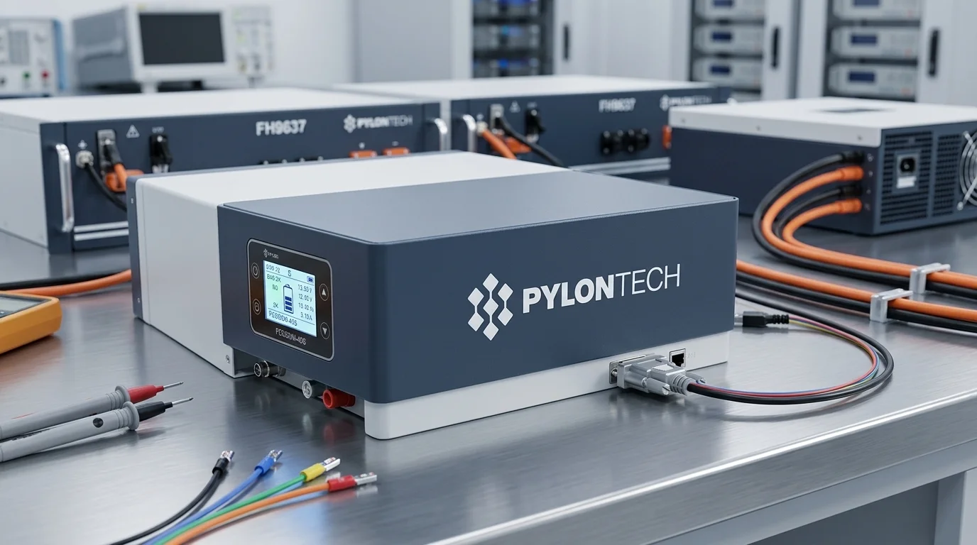 Bộ điều khiển trung tâm BMS và giao tiếp CANbus của Pin lưu trữ Pylontech Force H2
