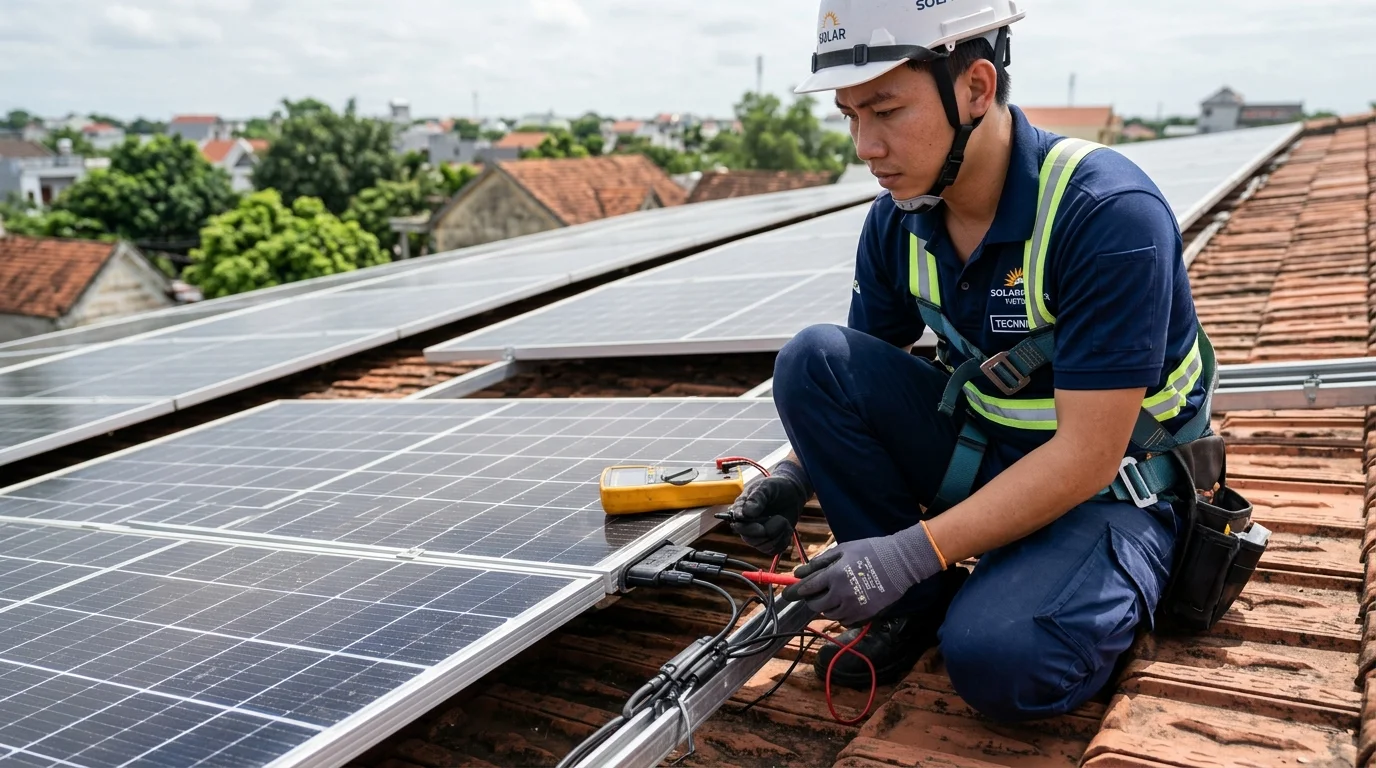 tiền điện 5 triệu nên lắp điện mặt trời bao nhiêu kw