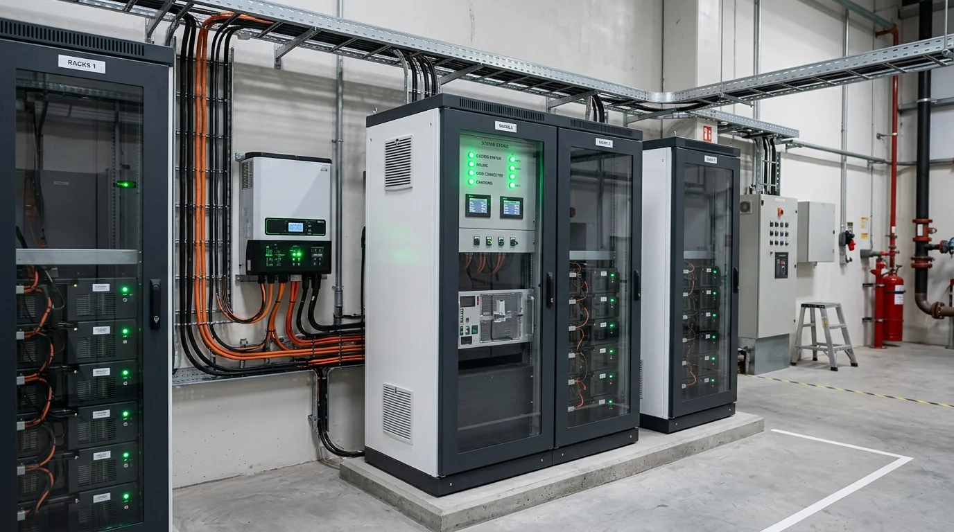 hệ thống pin lưu trữ công nghiệp BESS tối ưu điện sản xuất