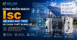 Dòng ngắn mạch Isc hệ điện mặt trời và chọn thiết bị bảo vệ